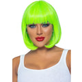 LEG AVENUE - PARRUCCA BOB FLUORESCENTE VERDE NEON – Accessori