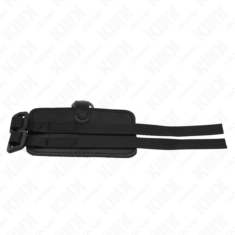 KINK - ANELLO PER PENE IN PELLE CON CINGHIE REGOLABILI – Anelli per pene in metallo BDSM – foto 3