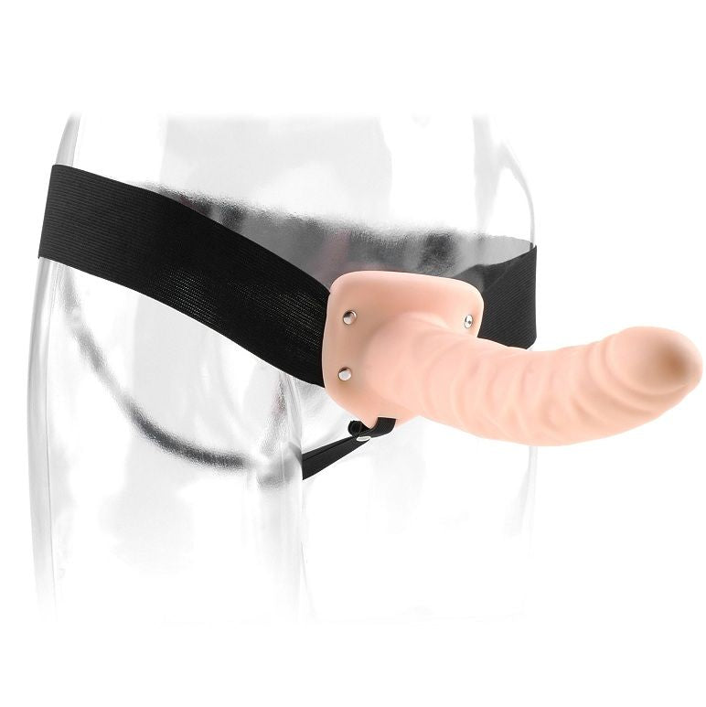 FETISH FANTASY SERIES - 19 CM STRAP-ON CAVO NATURALE – Estensore del pene con imbracatura – foto 4