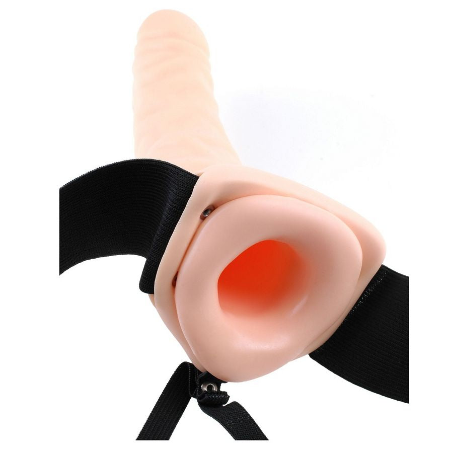 FETISH FANTASY SERIES - 19 CM STRAP-ON CAVO NATURALE – Estensore del pene con imbracatura – foto 5