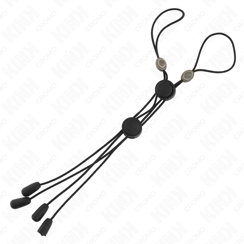KINK - MORSETTI PER CAPEZZOLI CON ELASTICO NERO – Morsetti per capezzoli per sadomasochismo