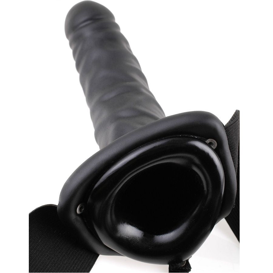 FETISH FANTASY SERIES - 19 CM CINTURINO CAVO NERO – Estensore del pene con imbracatura – foto 5