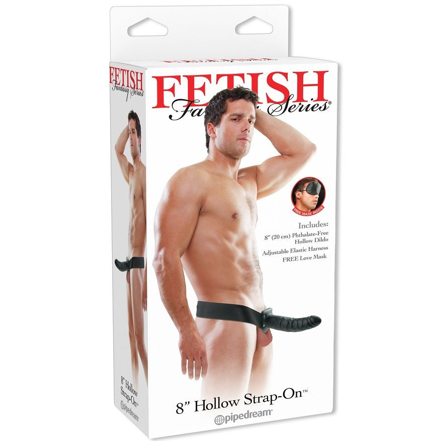 FETISH FANTASY SERIES - 19 CM CINTURINO CAVO NERO – Estensore del pene con imbracatura