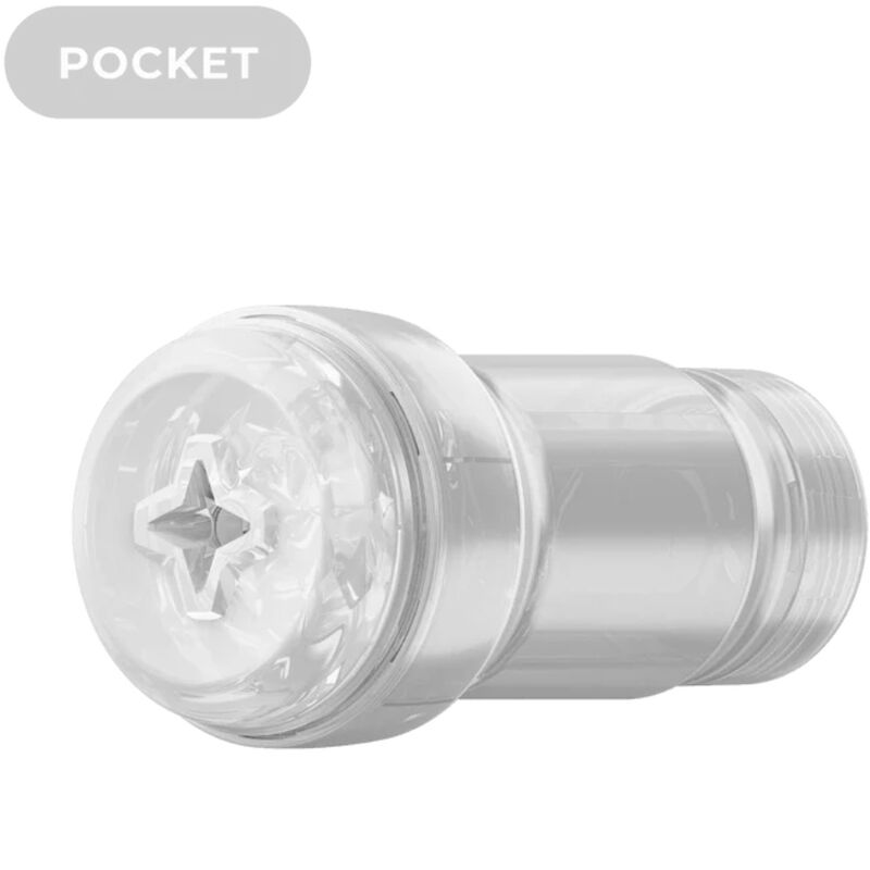 KIIROO - FEEL POCKET STROKER CRYSTAL DI KIIROO TRASPARENTE – Vari masturbatori – foto 2