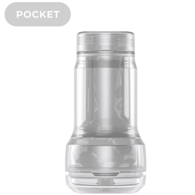 KIIROO - FEEL POCKET STROKER CRYSTAL DI KIIROO TRASPARENTE – Vari masturbatori – foto 4