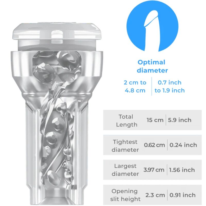 KIIROO - FEEL POCKET STROKER + COMBO POWER BLOW – Vari masturbatori – foto 6