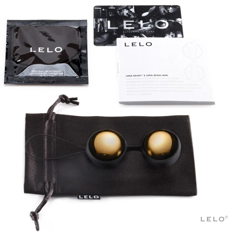 LELO - PERLINE LUNA ORO 20 CARATI – Palline cinesi – foto 3