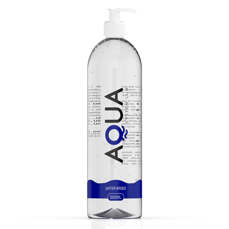 AQUA QUALITY - LUBRIFICANTE A BASE ACQUA 1000 ML – A base d'acqua