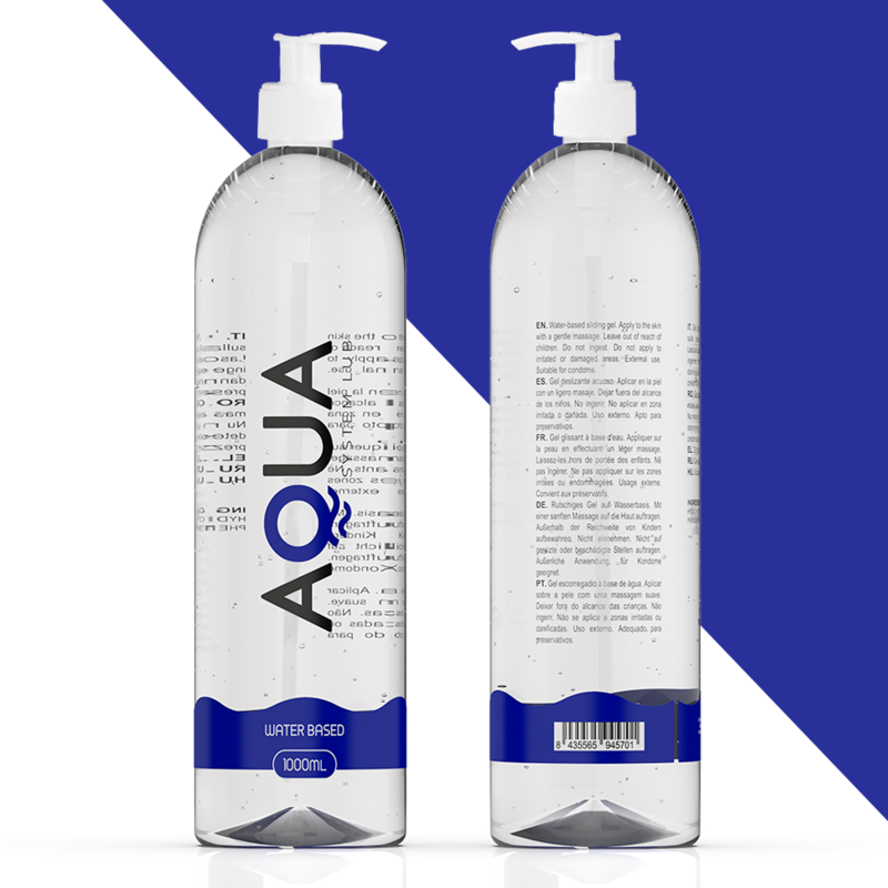 AQUA QUALITY - LUBRIFICANTE A BASE ACQUA 1000 ML – A base d'acqua – foto 6