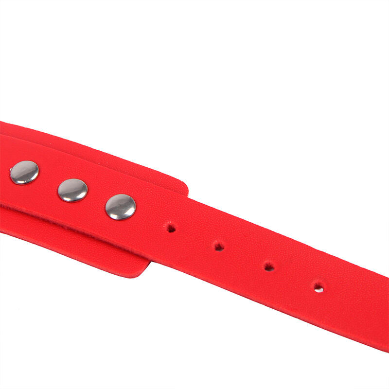 SUBBLIME - 953706 MANETTE CON CINTURA BONDAGE ROSSO TAGLIA UNICA – Set di schiavitù – foto 8