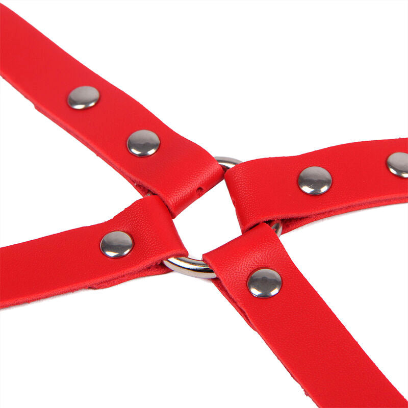 SUBBLIME - 953706 MANETTE CON CINTURA BONDAGE ROSSO TAGLIA UNICA – Set di schiavitù – foto 9