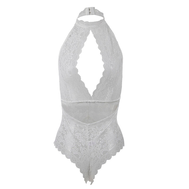 SUBBLIME - 953867 BODY IN PIZZO BIANCO L/XL – Body – foto 5