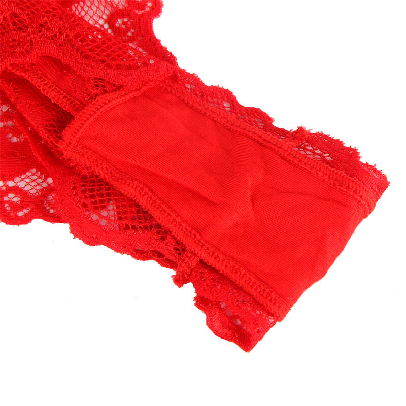 SUBBLIME - 953980 BODY SEXY CON VOLANT + CINTURA ROSSO L/XL – Insieme sexy della biancheria – foto 6