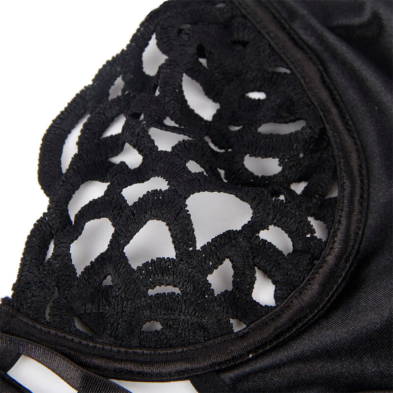 SUBBLIME - 954055 BODY SEXY IN PIZZO NERO S/M – Body – foto 9