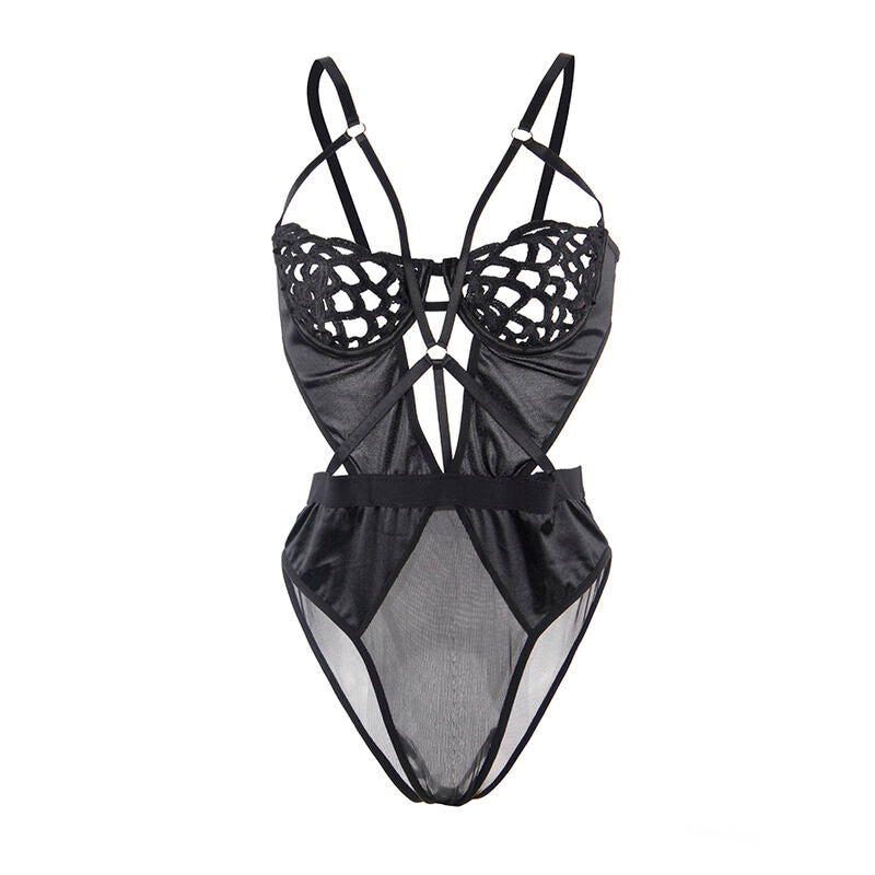 SUBBLIME - 954055 BODY SEXY IN PIZZO NERO S/M – Body – foto 5