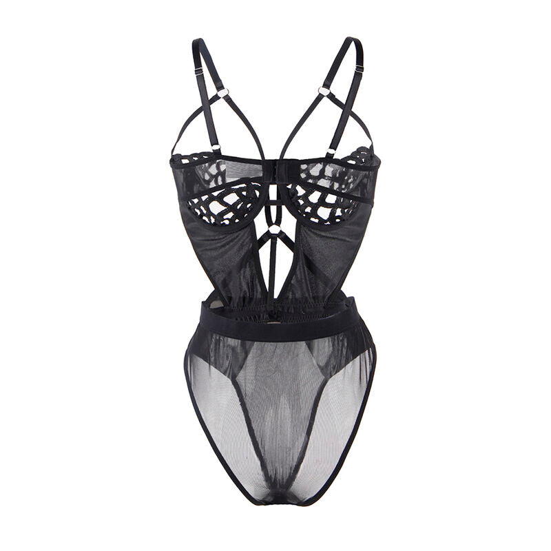 SUBBLIME - 954055 BODY SEXY IN PIZZO NERO S/M – Body – foto 4