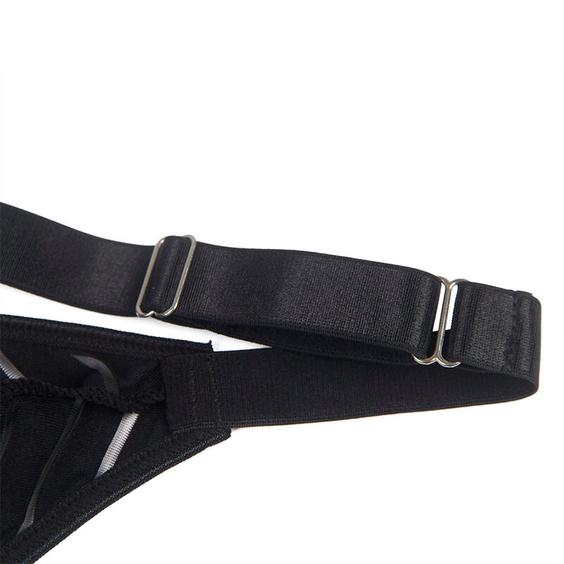 SUBBLIME - 954154 BODY CON CINTURA REGGICALZE NERO L/XL – Body – foto 7