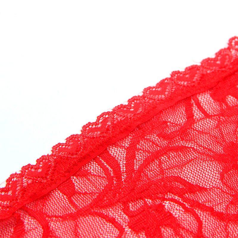 SUBBLIME - 954208 BABYDOLL IN PIZZO CON SPALLINE REGOLABILI ROSSO S/M – Babydoll – foto 8