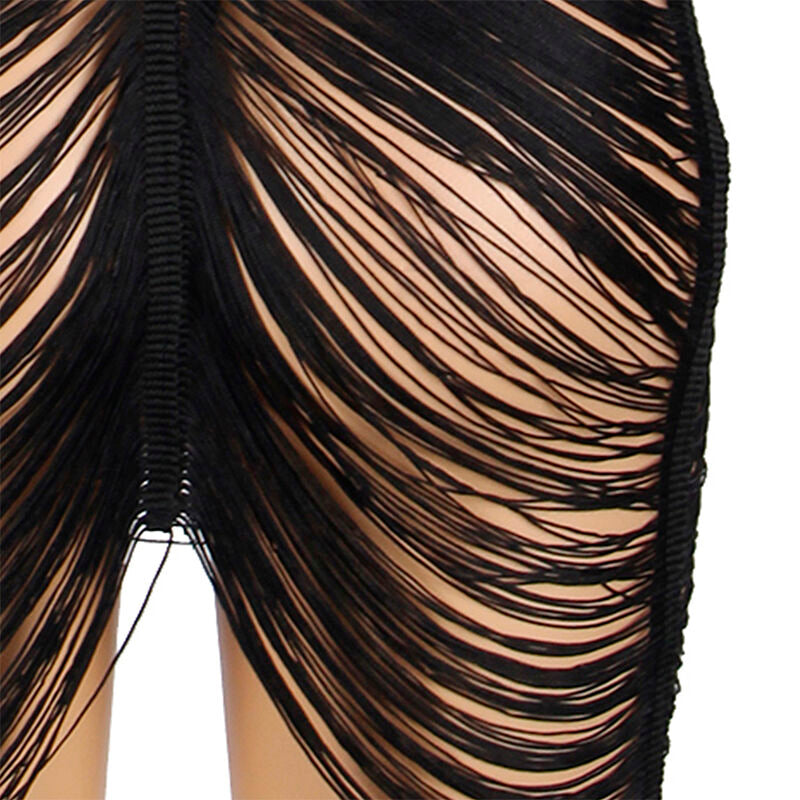SUBBLIME - 954222 ABITO CON SPALLINE + PERIZOMA NERO S/M – Insieme sexy della biancheria – foto 5