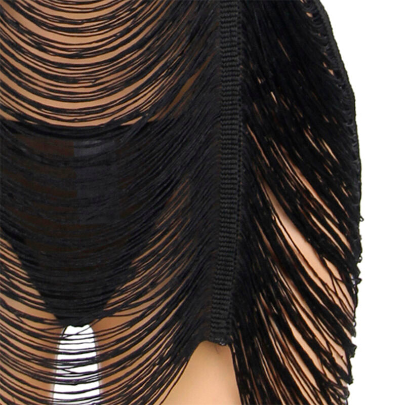 SUBBLIME - 954222 ABITO CON SPALLINE + PERIZOMA NERO S/M – Insieme sexy della biancheria – foto 4