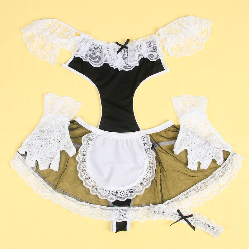 SUBBLIME - 954307 COSTUME DA CAMERIERA SEXY NERO/BIANCO S/M – Cameriera – foto 4