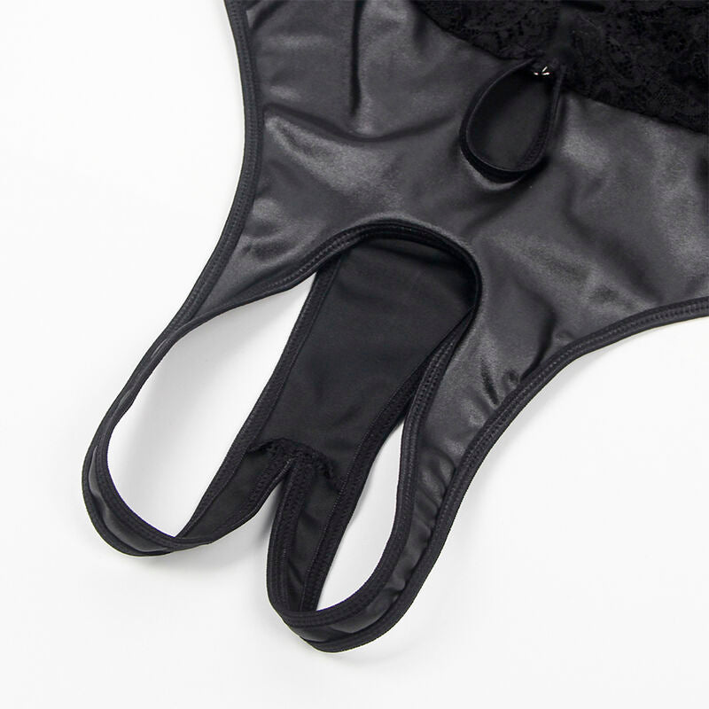 SUBBLIME - 954390 BODY SEXY CON CINTURA REGGICALZE NERO L/XL – Body – foto 15