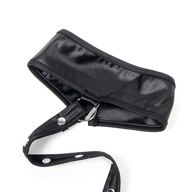 SUBBLIME - 954406 VESTITO BONDAGE IN PELLE NERO S/M – Abiti sexy – foto 8