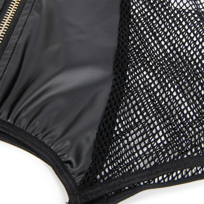 SUBBLIME - 954451 ABITO SEXY IN RETE PELLE NERO L/XL – Abiti sexy – foto 8
