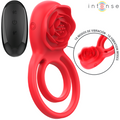 INTENSE - GAIL STIMOLATORE ROSE 10 VIBRAZIONI ROSSO TELECOMANDO – Per il clitoride