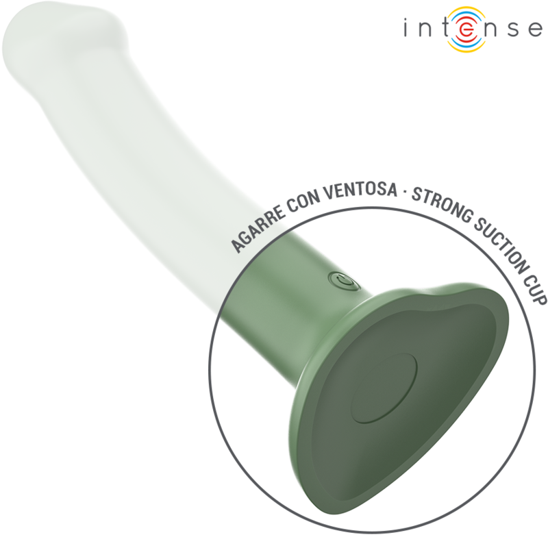 INTENSE - VIBRATORE BECCA CON VENTOSA 10 VIBRAZIONI TELECOMANDO VERDE – Telecomando – foto 4