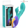 INTENSE - FRED VIBRATORE RABBIT BLU – Vibratori di coniglio