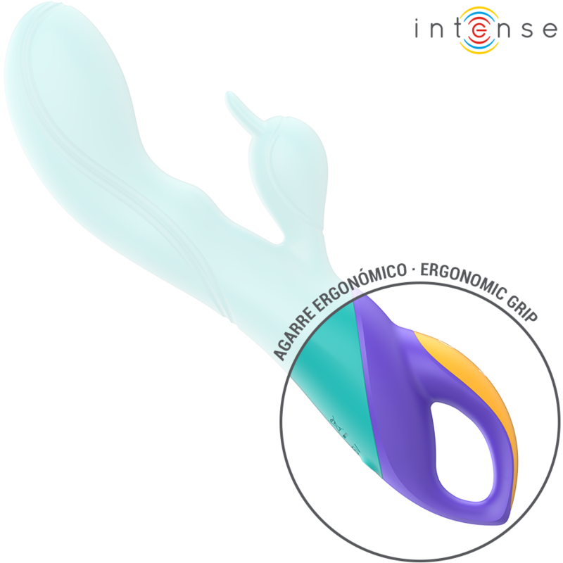 INTENSE - FRED VIBRATORE RABBIT BLU – Vibratori di coniglio – foto 4