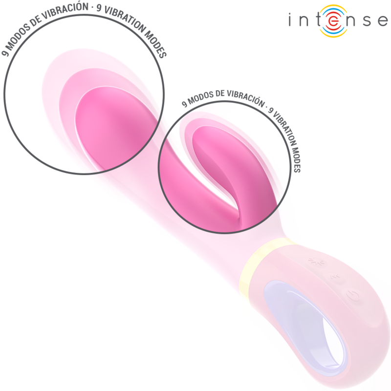 INTENSO - VIBRATORE CONIGLIO ROSA DAPHNE – Vibratori di coniglio – foto 3