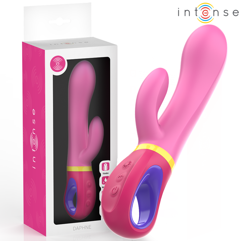 INTENSO - VIBRATORE CONIGLIO ROSA DAPHNE – Vibratori di coniglio