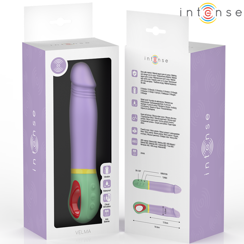 INTENSO - VIBRATORE VELMA CLASSIC VIOLA – Vibratori a punto G – foto 6
