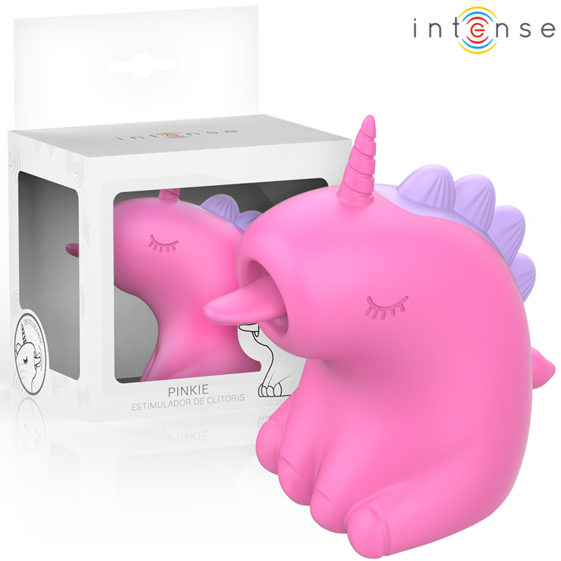 INTENSE - PINKIE STIMOLATORE LINGUALE ROTANTE A 360° – Per il clitoride – foto 3