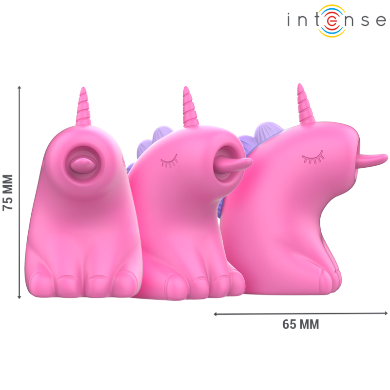 INTENSE - PINKIE STIMOLATORE LINGUALE ROTANTE A 360° – Per il clitoride – foto 2