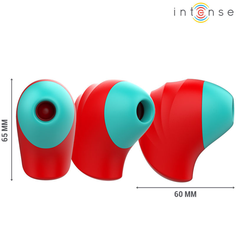 INTENSE - DONNIE STIMOLATORE CLITORIDEO ROSSO/VERDE – Per il clitoride – foto 4