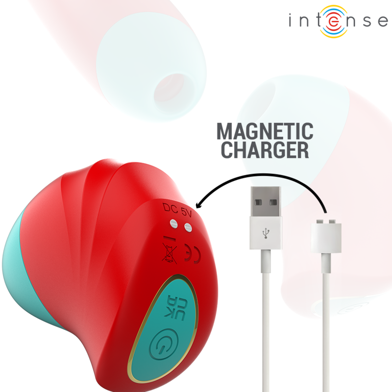 INTENSE - DONNIE STIMOLATORE CLITORIDEO ROSSO/VERDE – Per il clitoride – foto 6