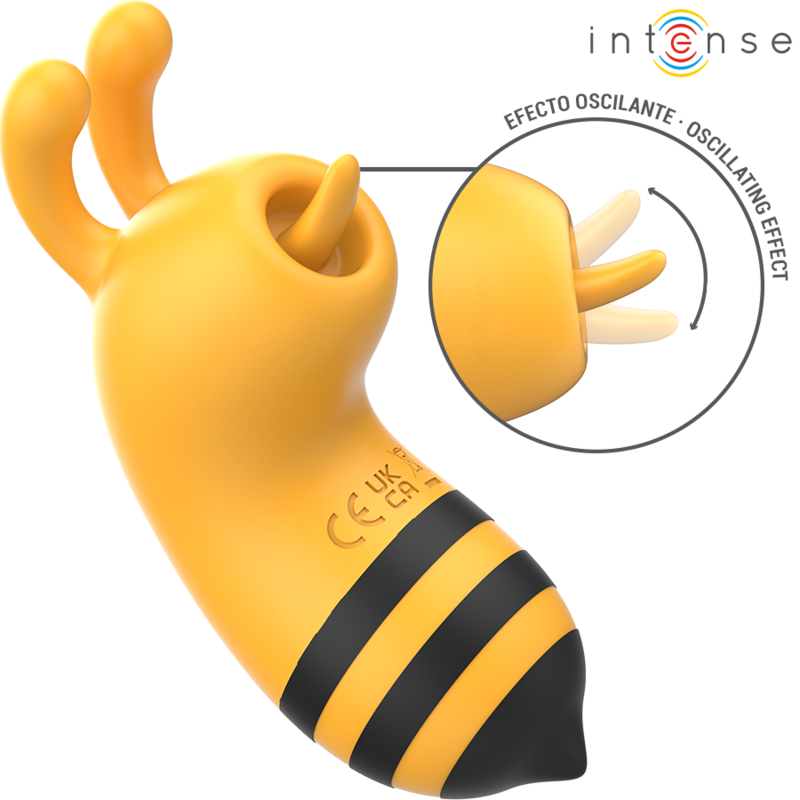 INTENSE - STIMOLATORE MAYA CON LINGUA ROTANTE A 360° – Per il clitoride