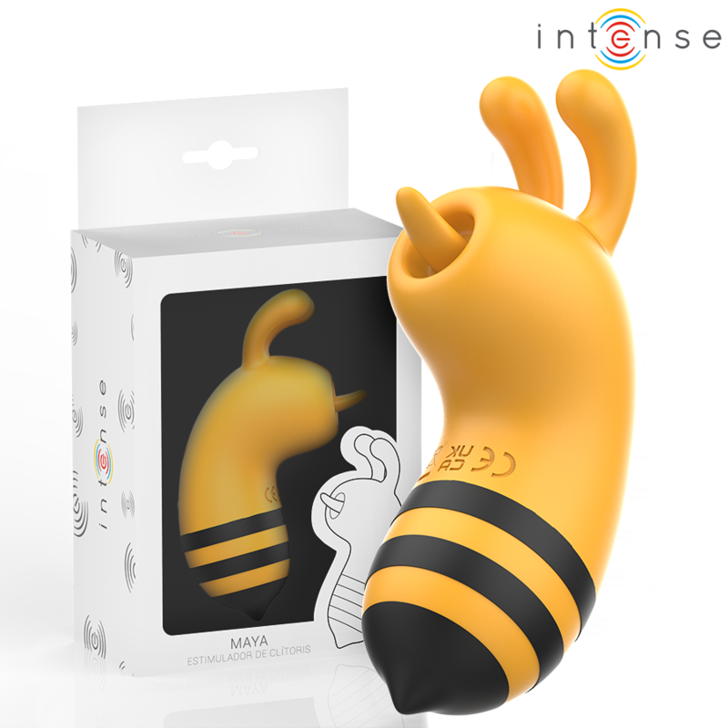 INTENSE - STIMOLATORE MAYA CON LINGUA ROTANTE A 360° – Per il clitoride – foto 3