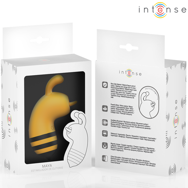 INTENSE - STIMOLATORE MAYA CON LINGUA ROTANTE A 360° – Per il clitoride – foto 6