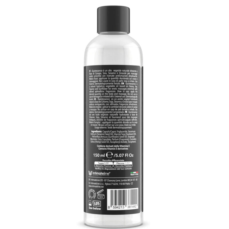INTIMATELINE LUXURIA - OLIO MASSAGGIO SUGAR CLOUD 150 ML – Oli Aromatizzati – foto 3