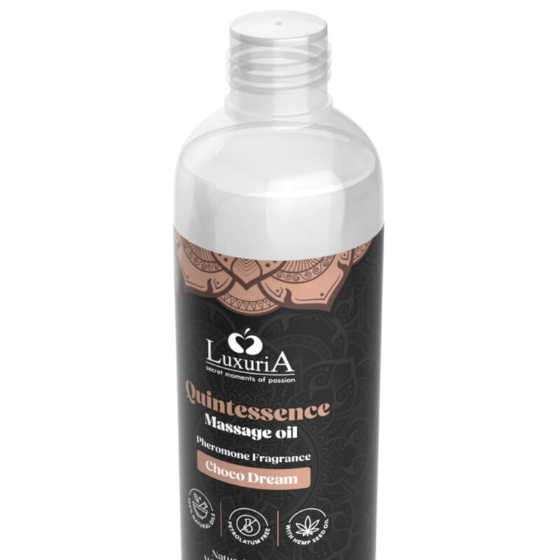 INTIMATELINE LUXURIA - OLIO MASSAGGIO CIOCCOLATO 150 ML – Oli Aromatizzati – foto 2