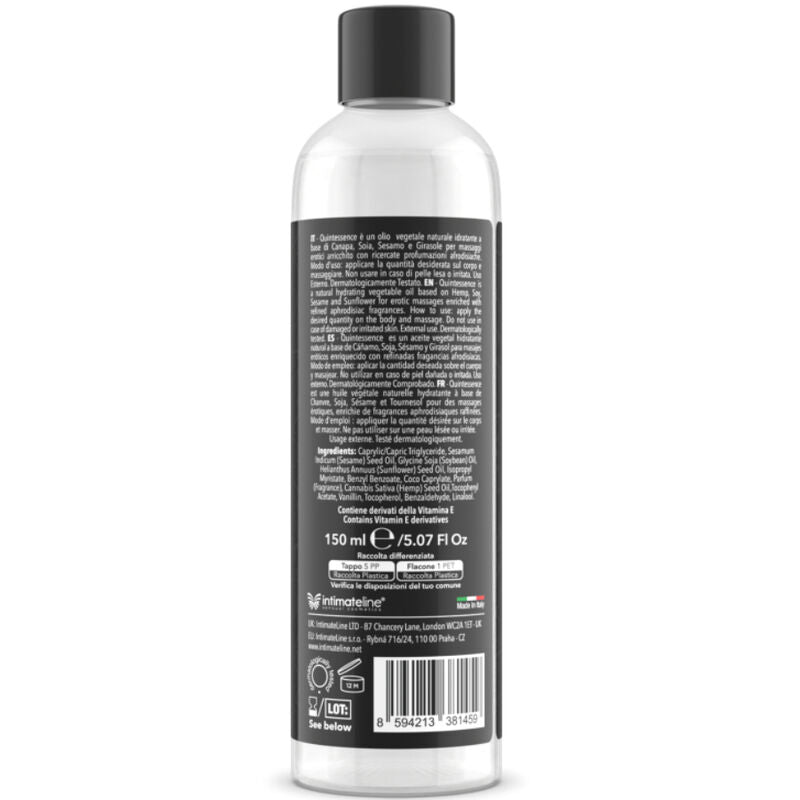 INTIMATELINE LUXURIA - OLIO MASSAGGIO CIOCCOLATO 150 ML – Oli Aromatizzati – foto 3