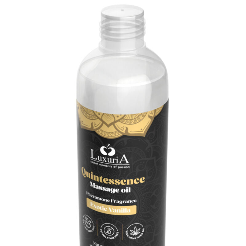 INTIMATELINE LUXURIA - ACEITE DE MASAJES VAINILLA ESOTICO 150 ML – Oli Aromatizzati – foto 2
