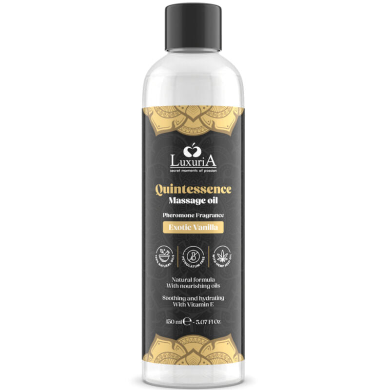 INTIMATELINE LUXURIA - ACEITE DE MASAJES VAINILLA ESOTICO 150 ML – Oli Aromatizzati