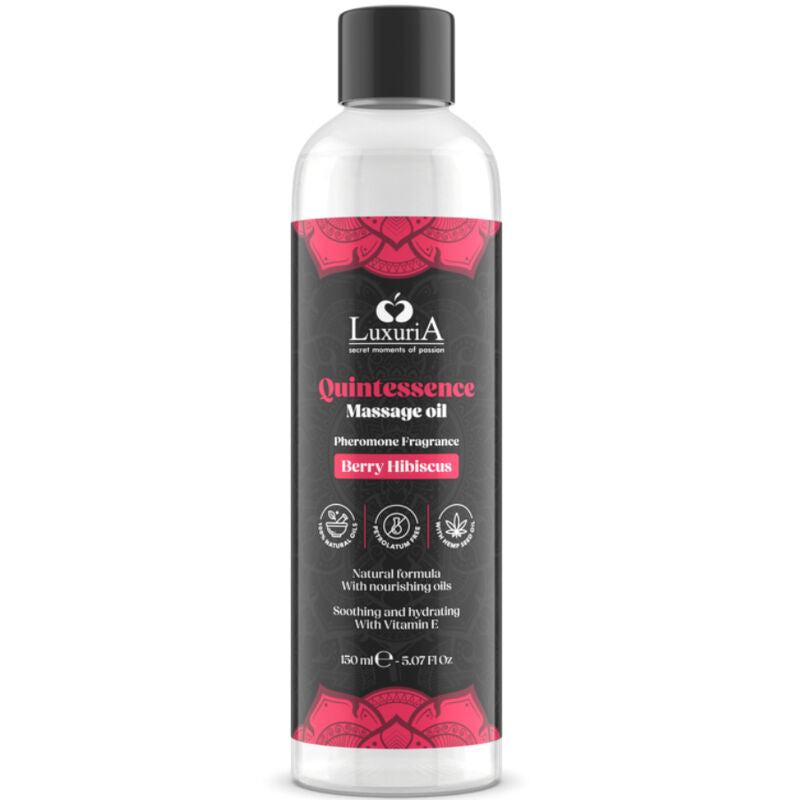 INTIMATELINE LUXURIA - OLIO MASSAGGIO BACCHE 150 ML – Oli Aromatizzati