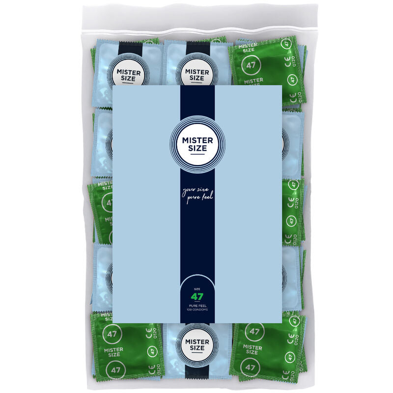 MISTER SIZE - PRESERVATIVO TAGLIA XS 47 MM (100 UNITÀ) – Scatole da 30 a 288