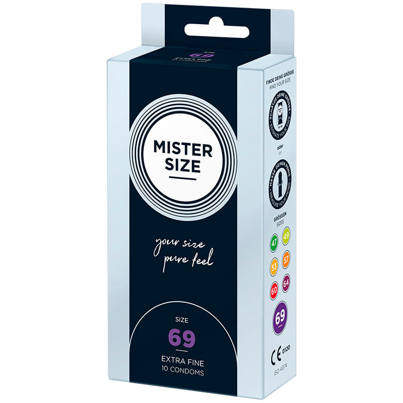 MISTER SIZE - PRESERVATIVI TAGLIA XXXL 69 MM (10 UNITÀ) – Scatole da 4 a 24 – foto 2